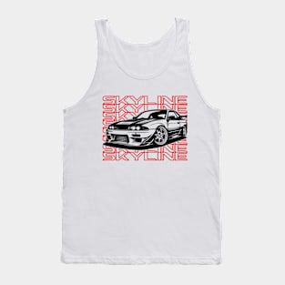 NISSAN SKYLINE GTR R33 Tank Top